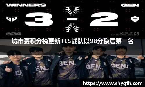 城市赛积分榜更新TES战队以98分稳居第一名
